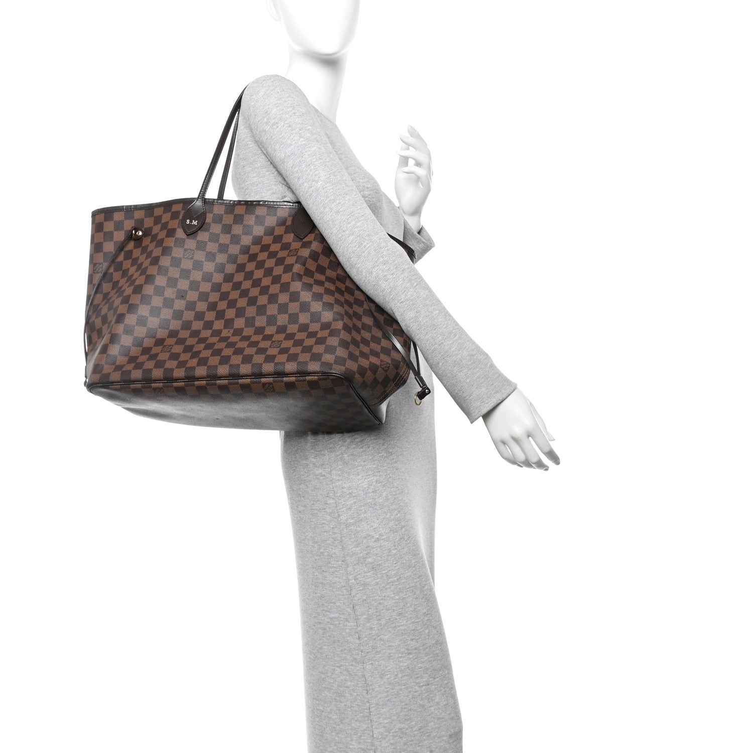 Louis Vuitton Damier Ebene Neo Neverfull GM 2 of 17