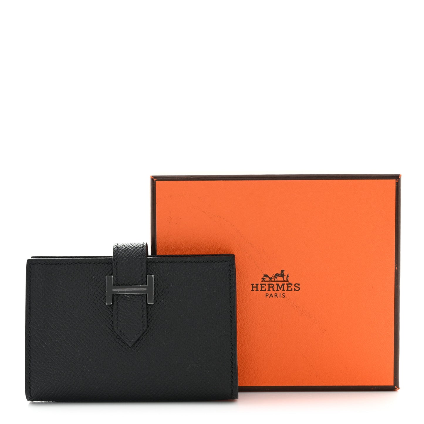 Epsom Monochrome Bearn Card Holder Wallet Black