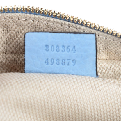 Gucci Vitello Range Small Soho Disco Bag Mineral Blue 7 of 9