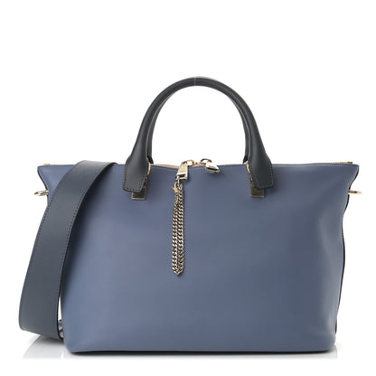 Chloe Smooth Calfskin Medium Baylee Tote Street Blue Navy 1 of 9