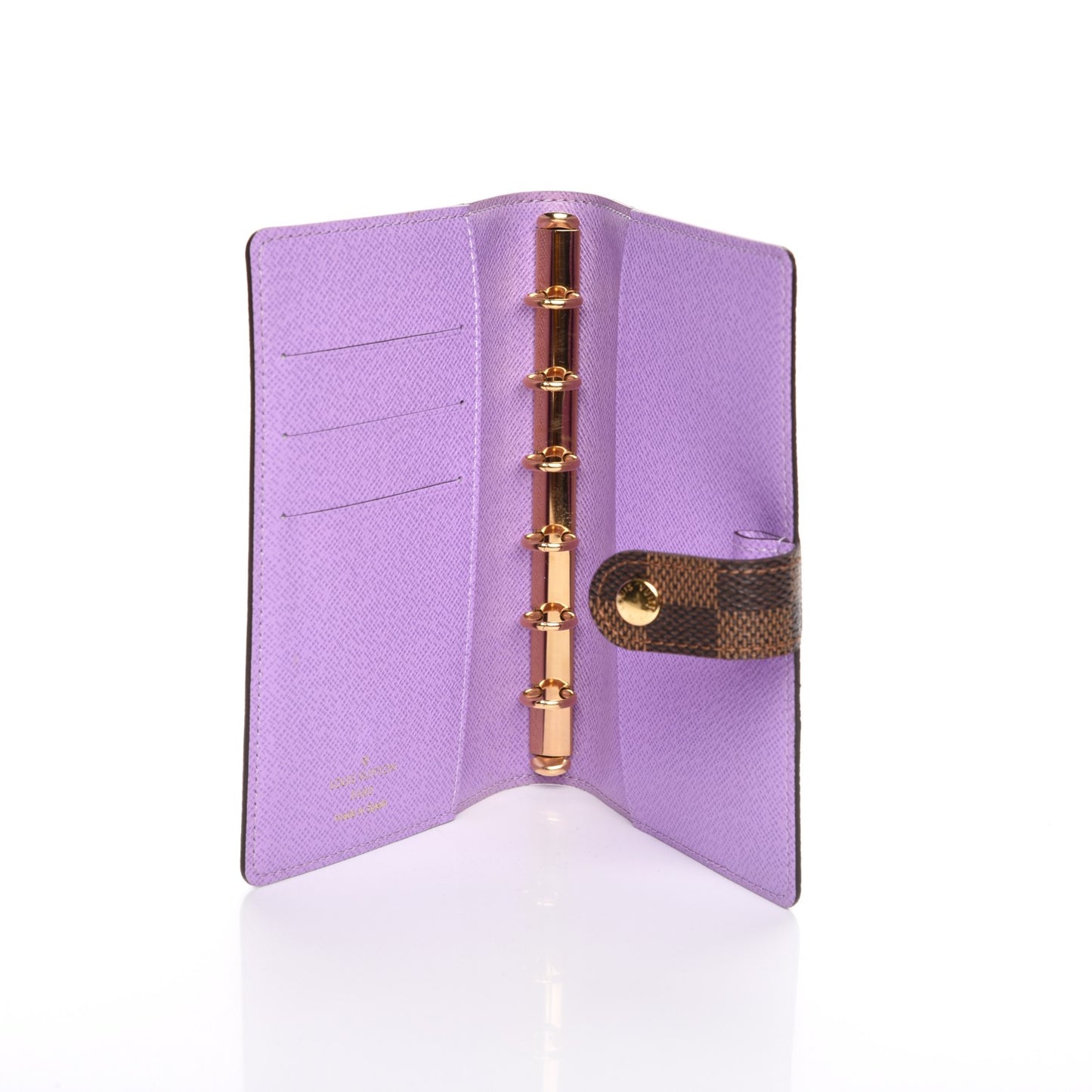 Damier Ebene Illustre Small Ring Agenda