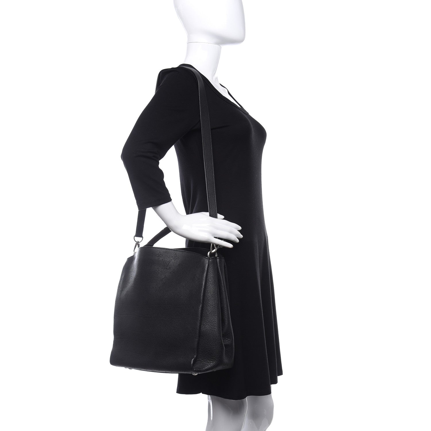 Louis Vuitton Mahina Babylone PM Black 2 of 9