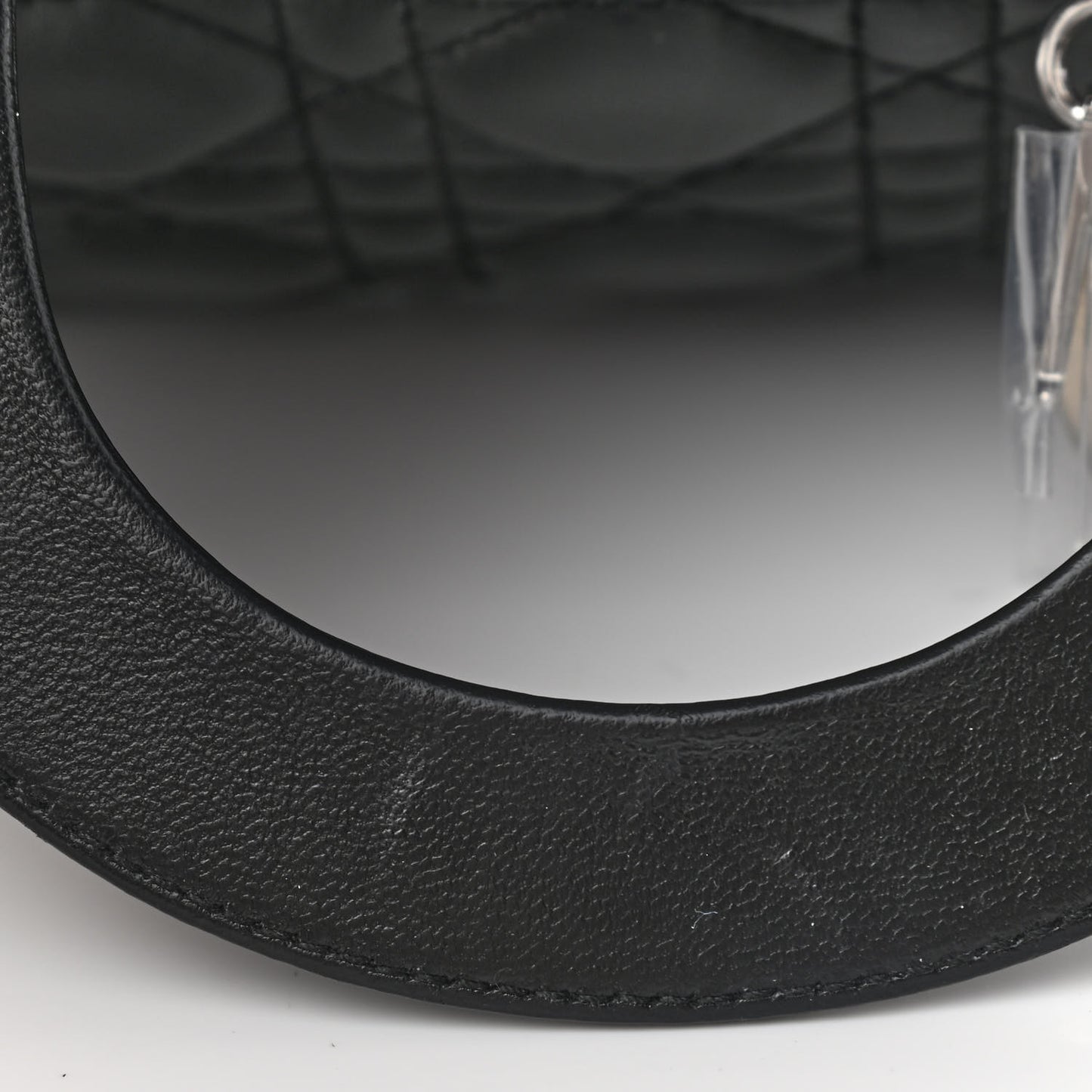 Lambskin Cannage Mini Lady Dior Black