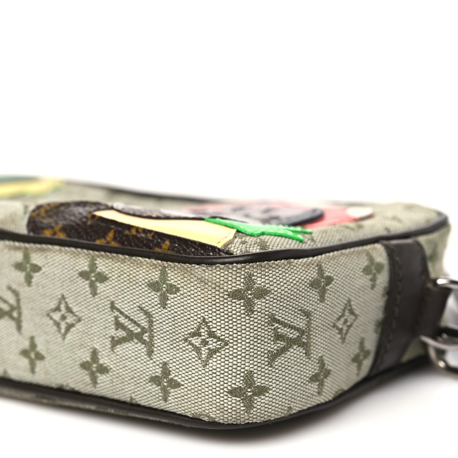 Louis Vuitton Mini Monogram Conte de Fees Mushroom Pochette Kaki 9 of 11