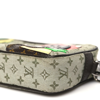Louis Vuitton Mini Monogram Conte de Fees Mushroom Pochette Kaki 9 of 11