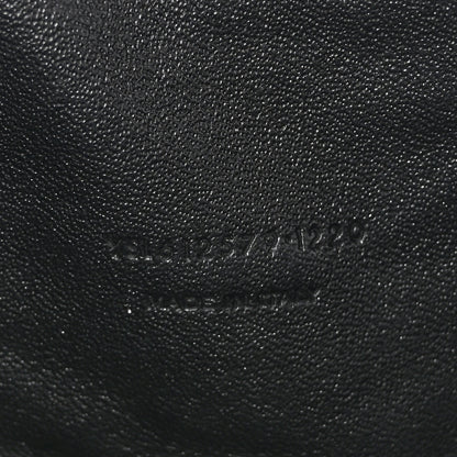 Saint Laurent Grain De Poudre Matelasse Monogram Mini Lou Camera Bag Black 7 of 12