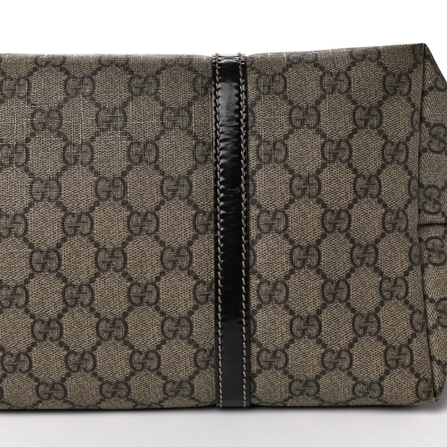 GG Plus Monogram Large Joy Tote Dark Brown