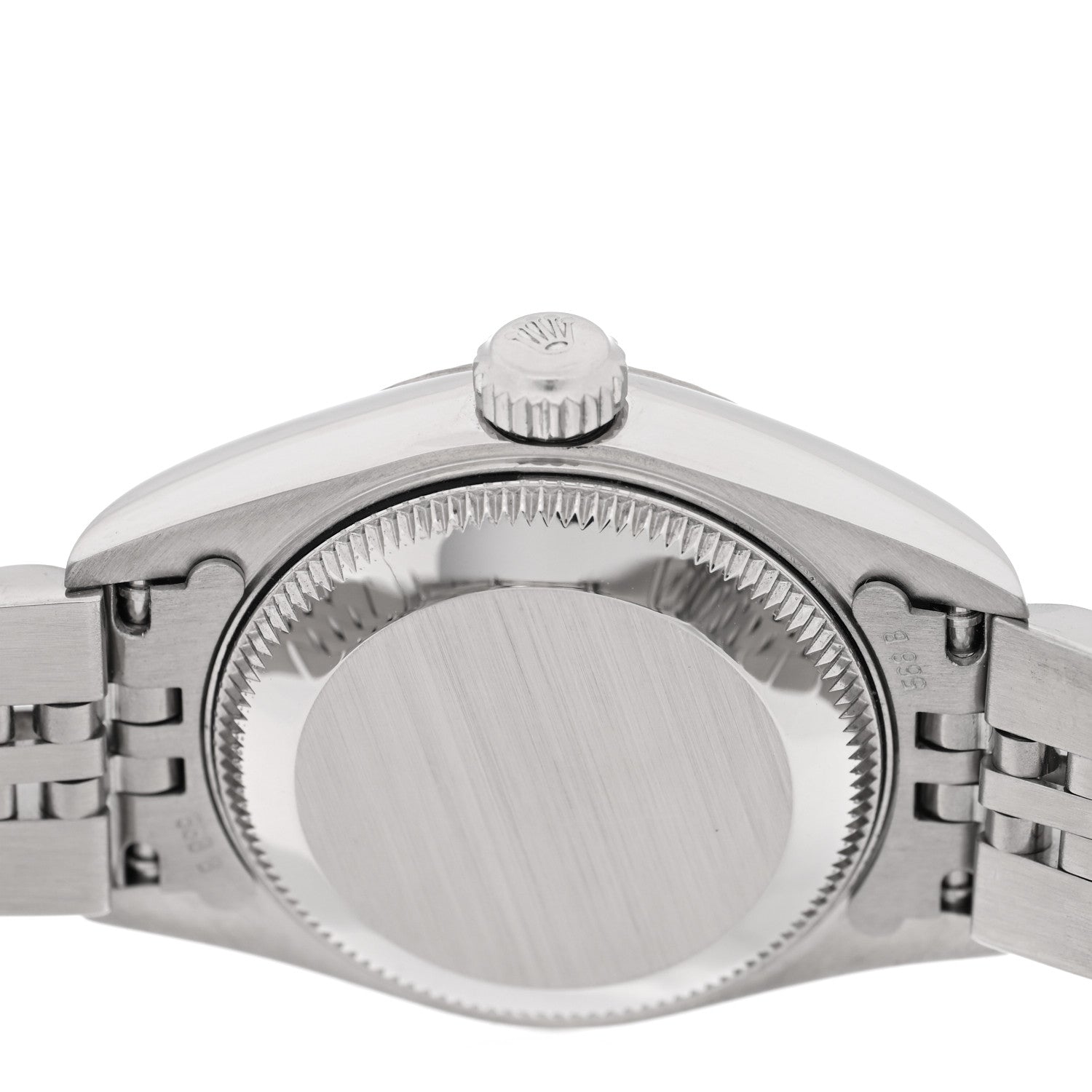 Rolex Stainless Steel 18K White Gold Diamond 26mm Oyster Perpetual Datejust Watch Silver Jubilee 79174 4 of 5