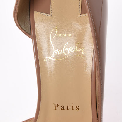 Christian Louboutin Patent Iriza 100 Pumps 40.5 Nude 6 of 8