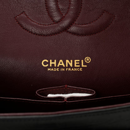 Chanel Lambskin Quilted Medium Double Flap Black 6 of 11