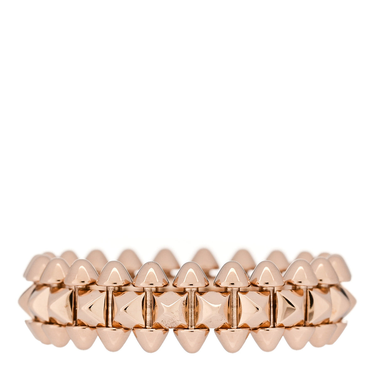Cartier 18K Pink Gold SM Clash De Cartier Ring 55 7.25 3 of 5