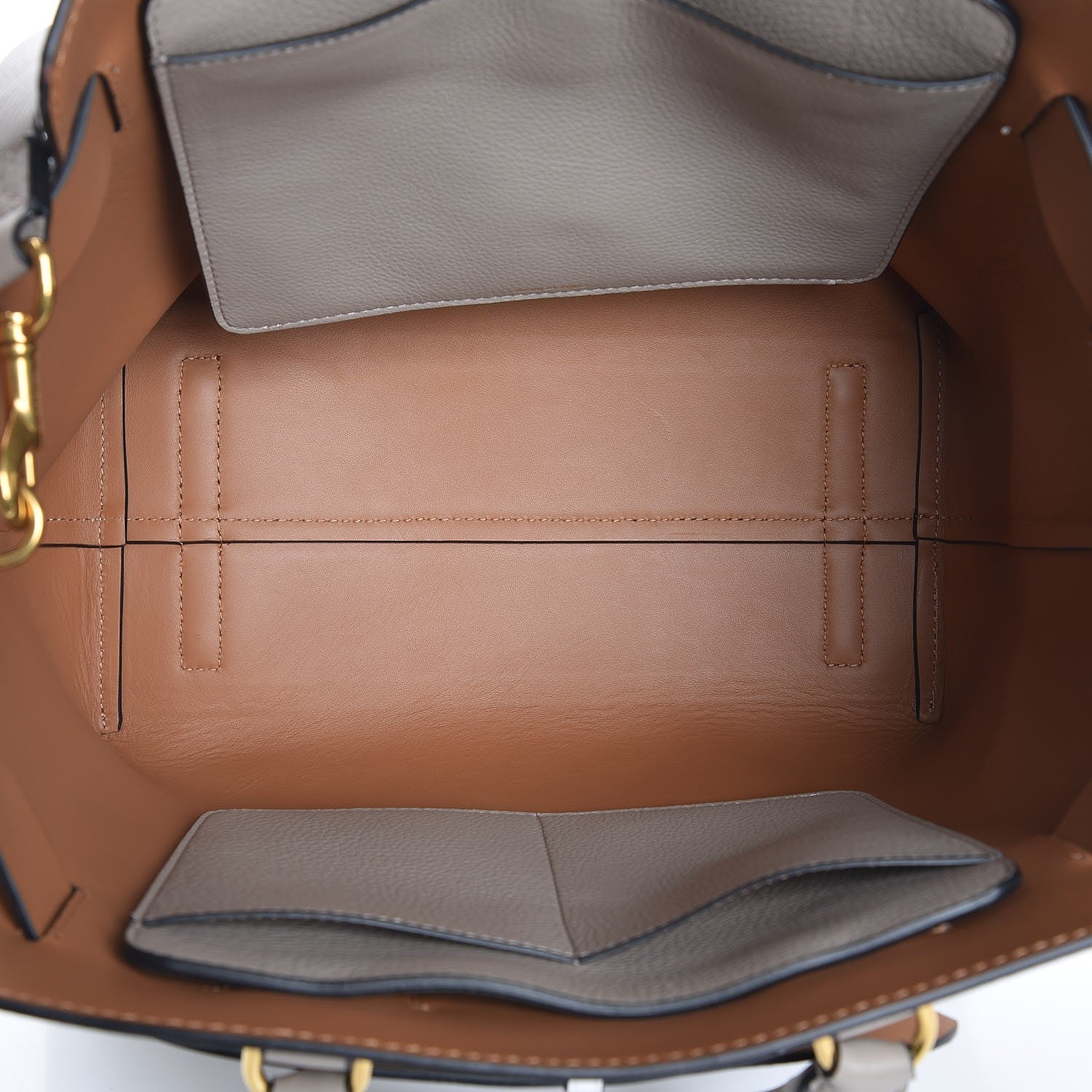 Burberry Soft Grain Calfskin Medium Belt Bag Mineral Grey 7 of 11