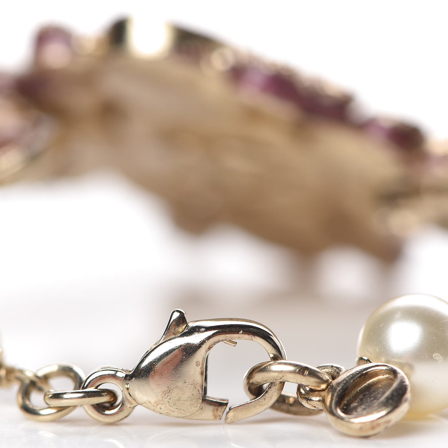 Pearl Gripoix CC Bracelet