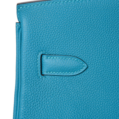 Hermes Togo Birkin 35 Turquoise 29 of 34
