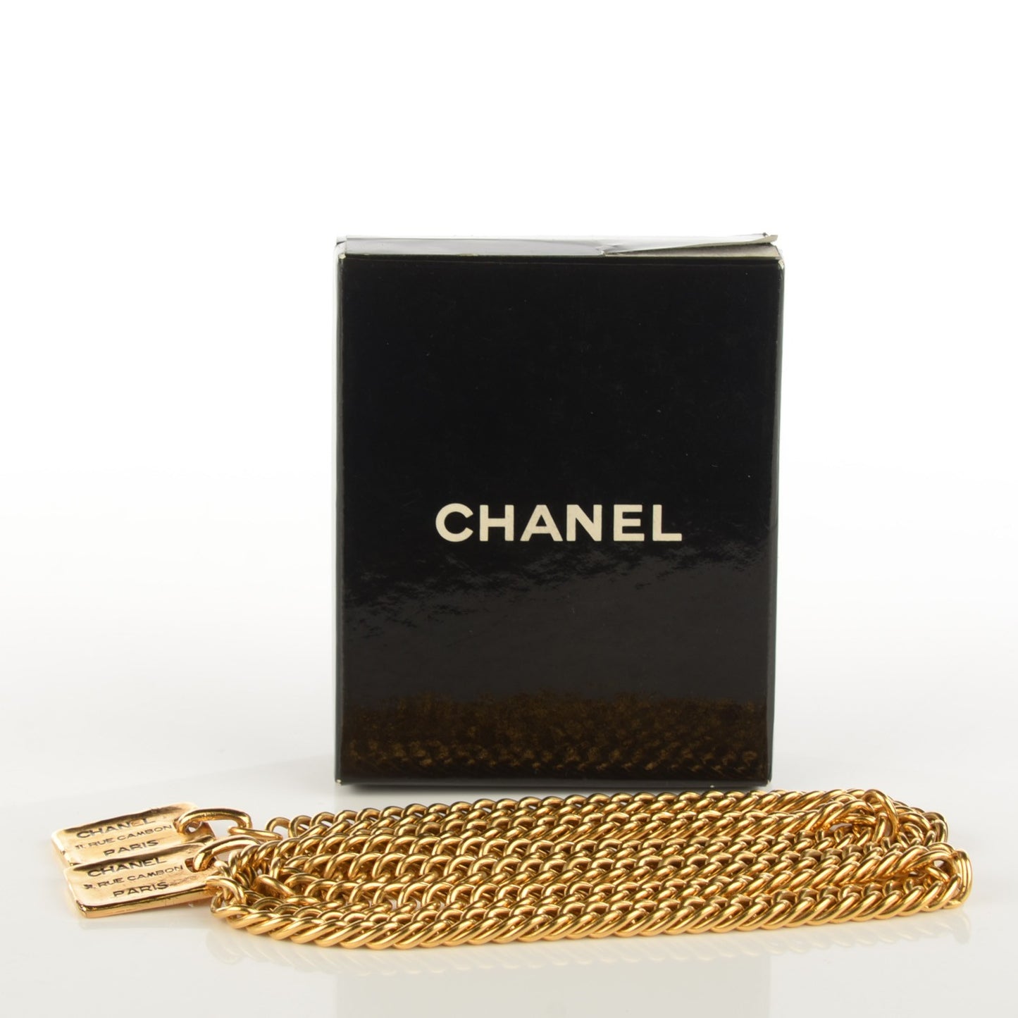 CC 31 Rue Cambon Chain Belt Gold