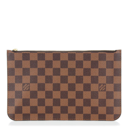 Louis Vuitton Damier Ebene Neverfull MM GM Pochette 1 of 7
