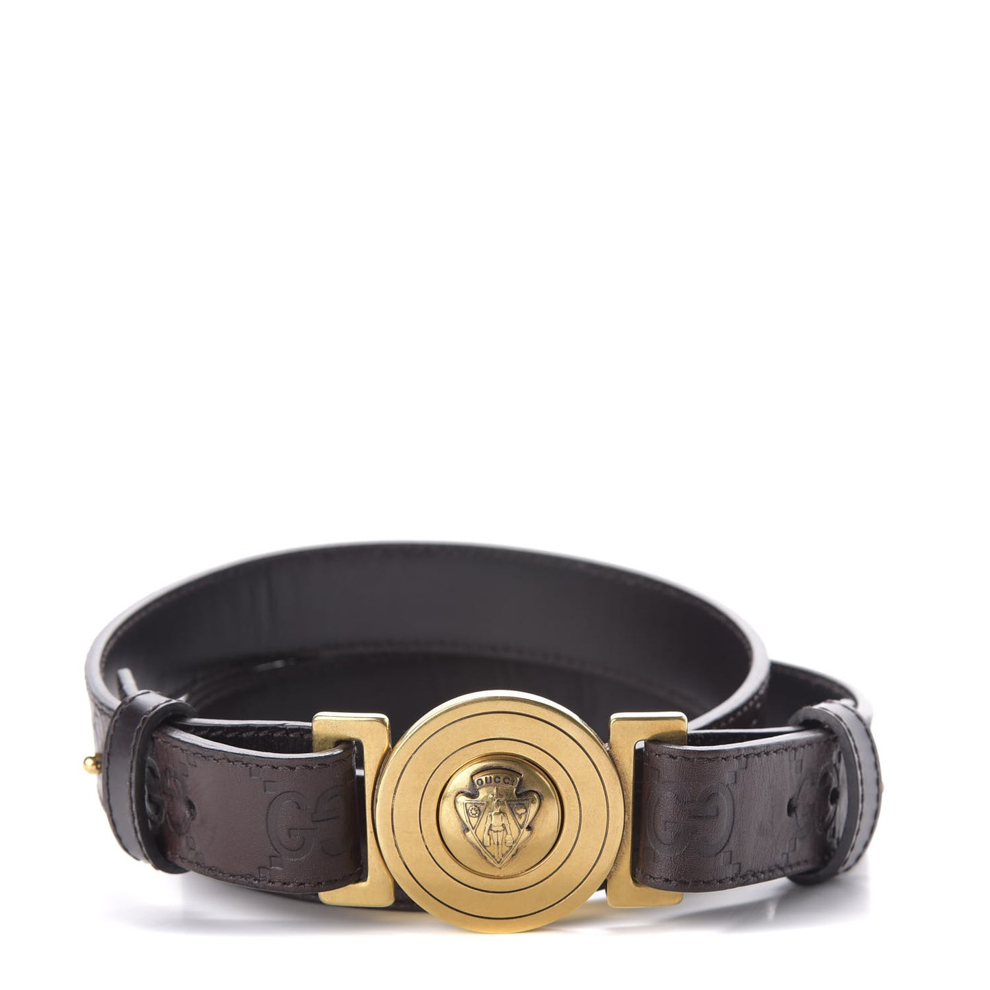 Guccissima Hysteria Belt 80 32 Brown