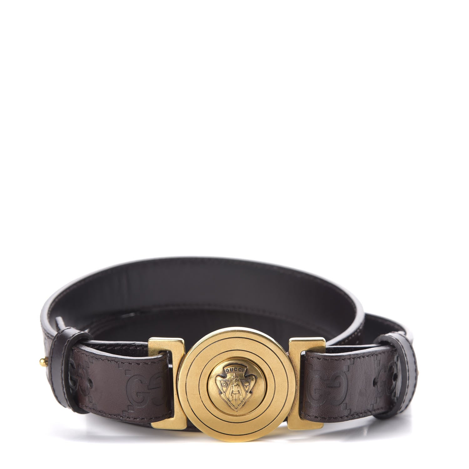 Gucci Guccissima Hysteria Belt 80 32 Brown 1 of 10