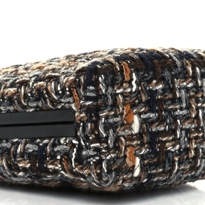 Chanel Tweed Kisslock Minaudiere Black Multicolor 5 of 11
