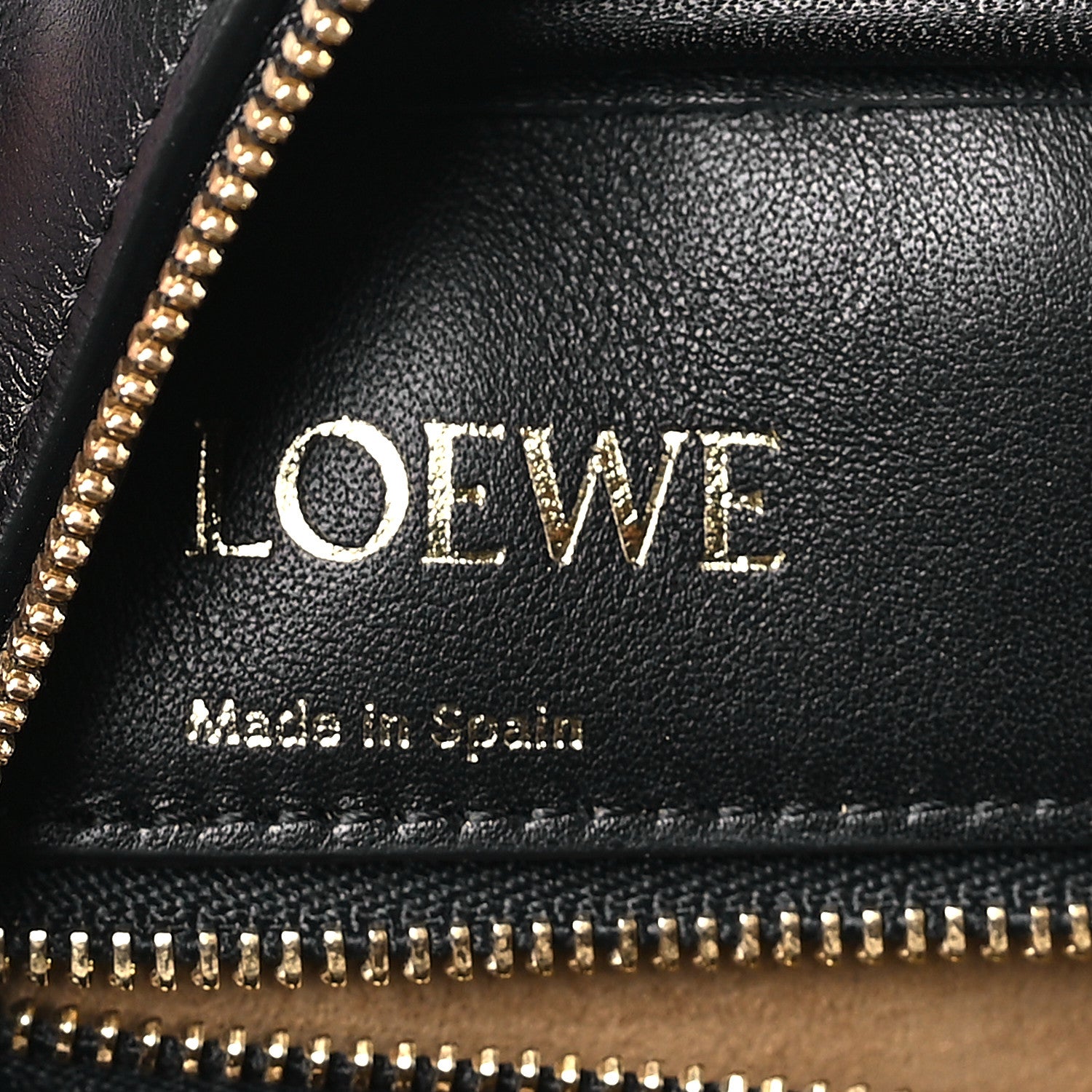 Loewe Jacquard Anagram Calfskin Amazona 28 Black Navy 6 of 8
