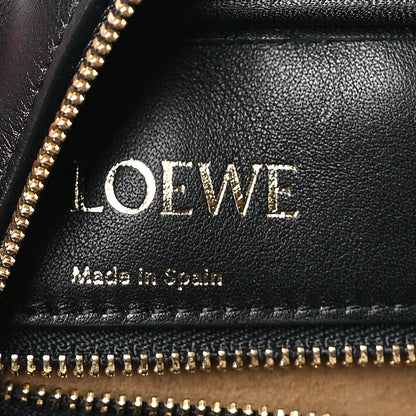 Loewe Jacquard Anagram Calfskin Amazona 28 Black Navy 6 of 8