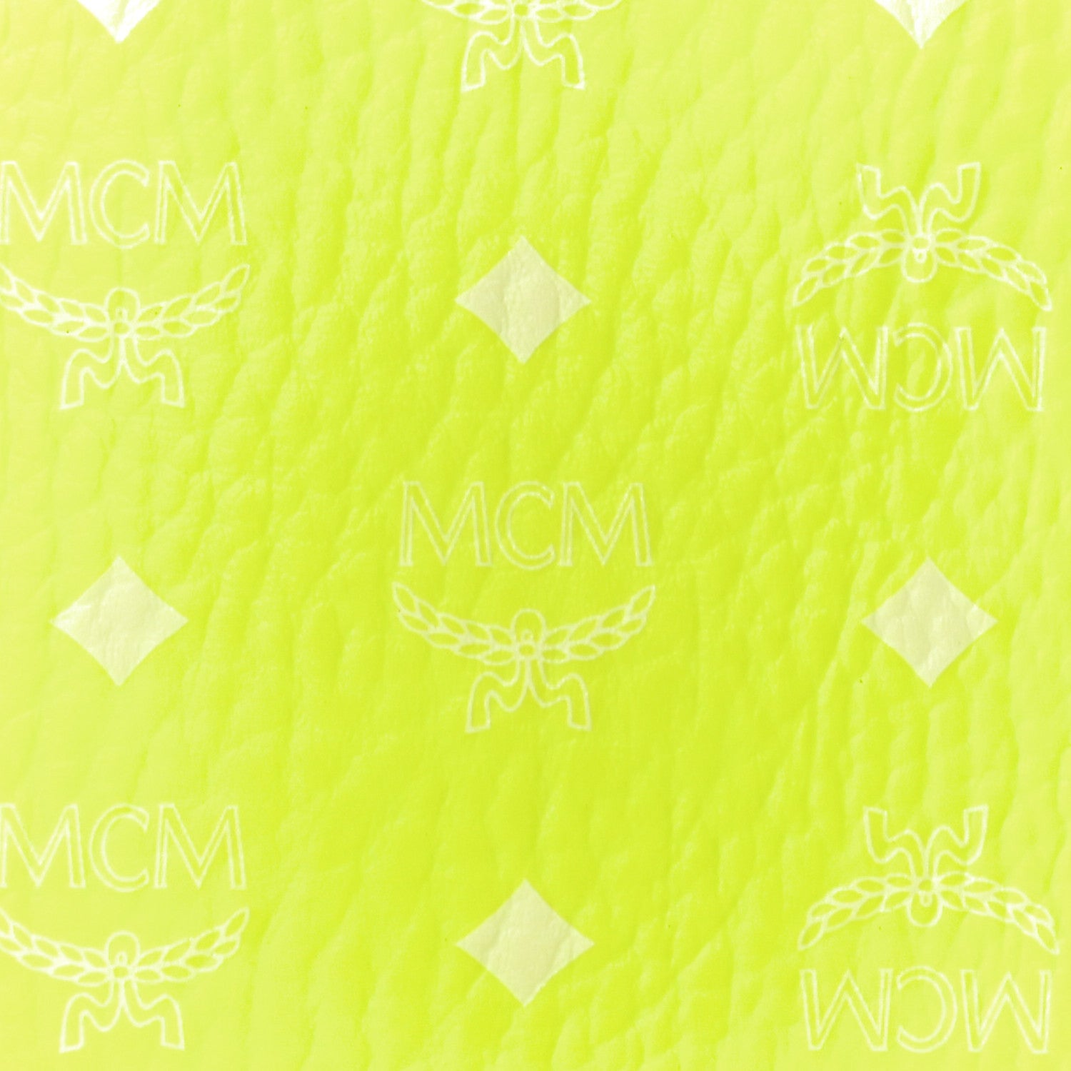 MCM Calfskin Ottomar Monogram Wristlet Pouch Multicolor 8 of 10