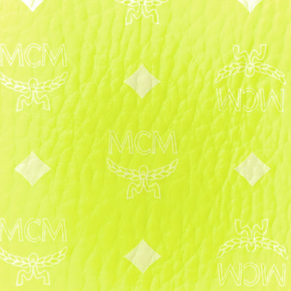 MCM Calfskin Ottomar Monogram Wristlet Pouch Multicolor 8 of 10