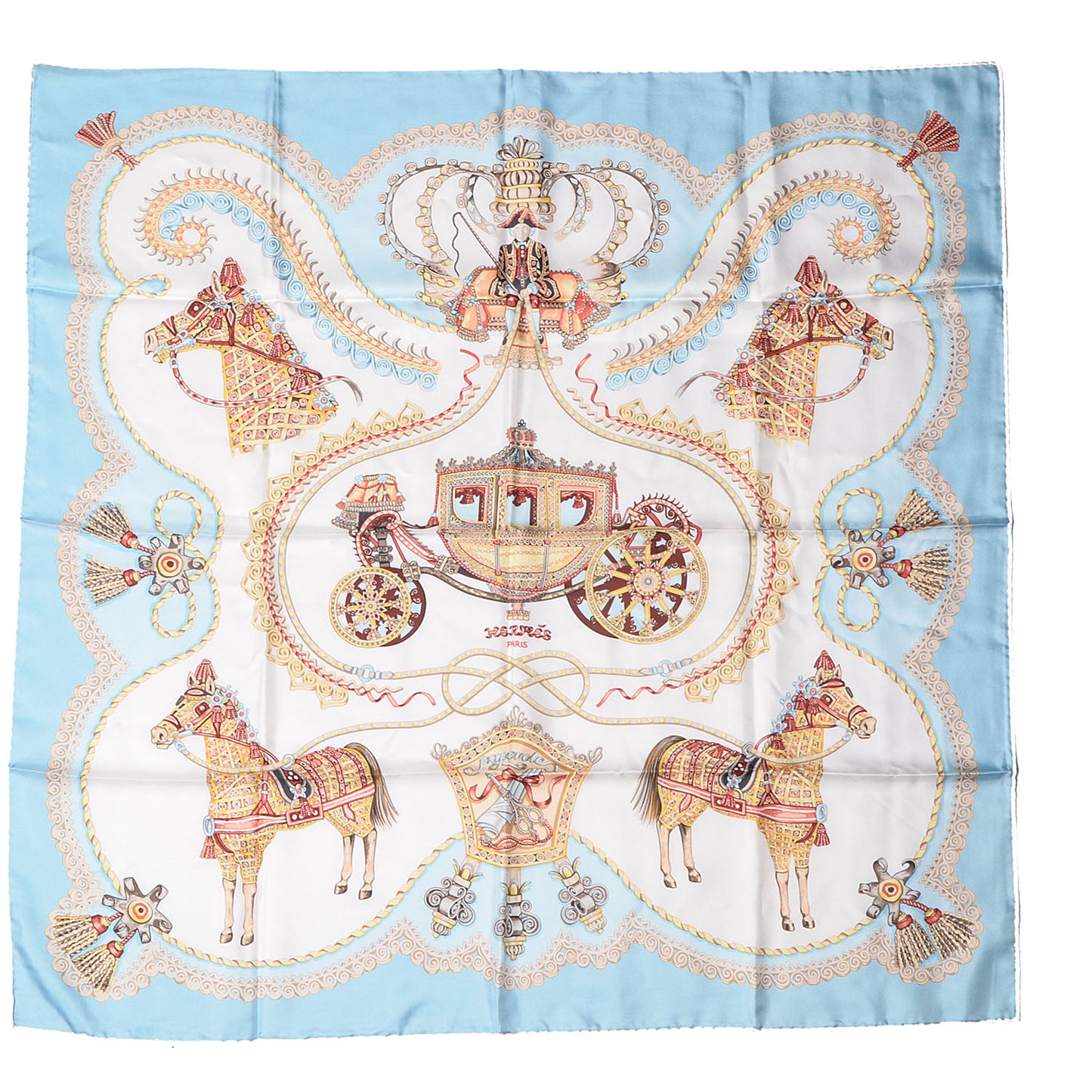 Silk Paperoles Scarf 90