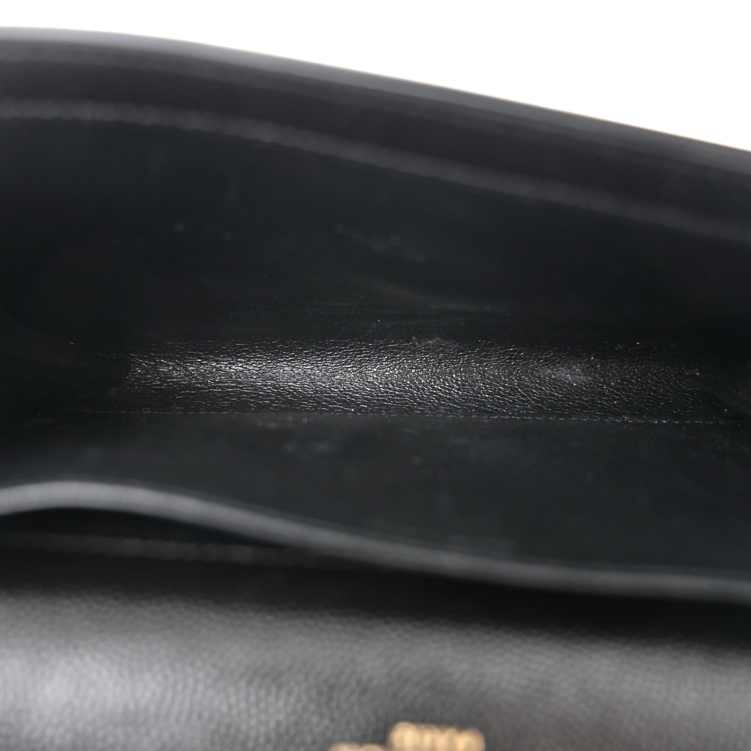 Saint Laurent Grain de Poudre Uptown Chain Wallet Black 5 of 10