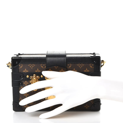 Louis Vuitton Monogram Petite Malle Black 3 of 11
