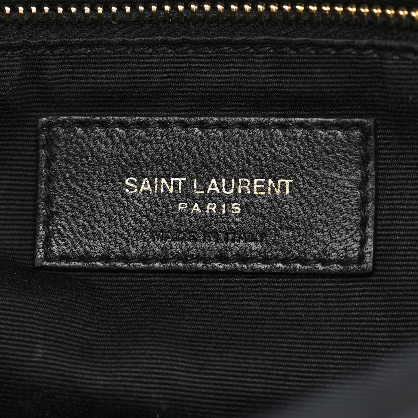 Lambskin Quilted Toy Loulou Puffer Monogram Chain Satchel Black