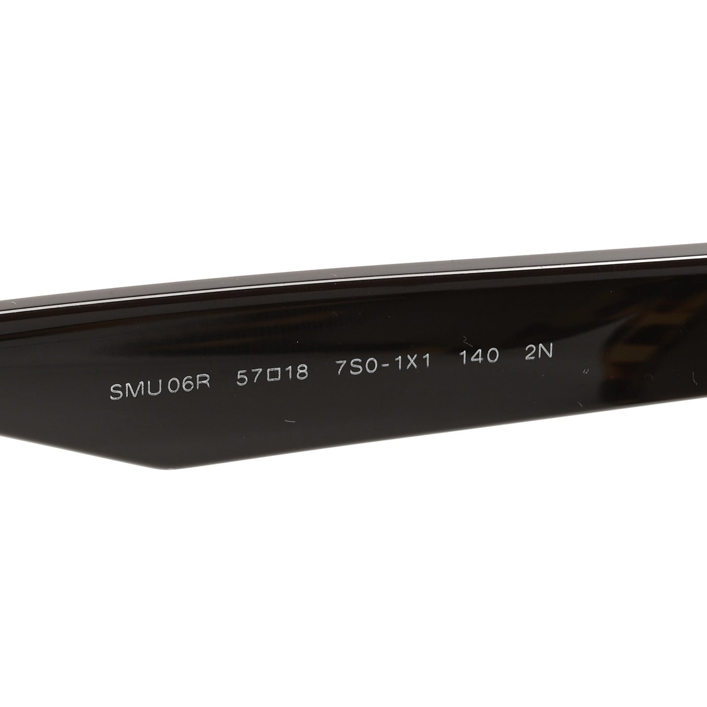 Acetate Crystal Cat Eye SMU07R Sunglasses Tortoise