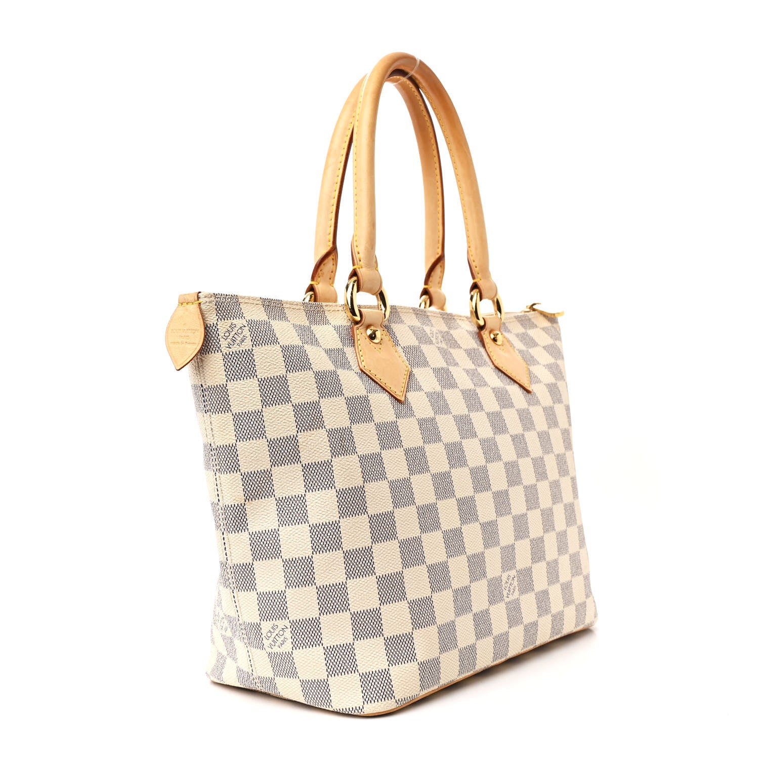 Louis Vuitton Damier Azur Saleya PM 3 of 15