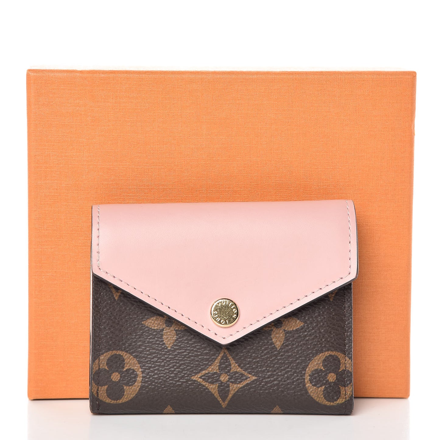 Monogram Zoe Wallet Rose Ballerine