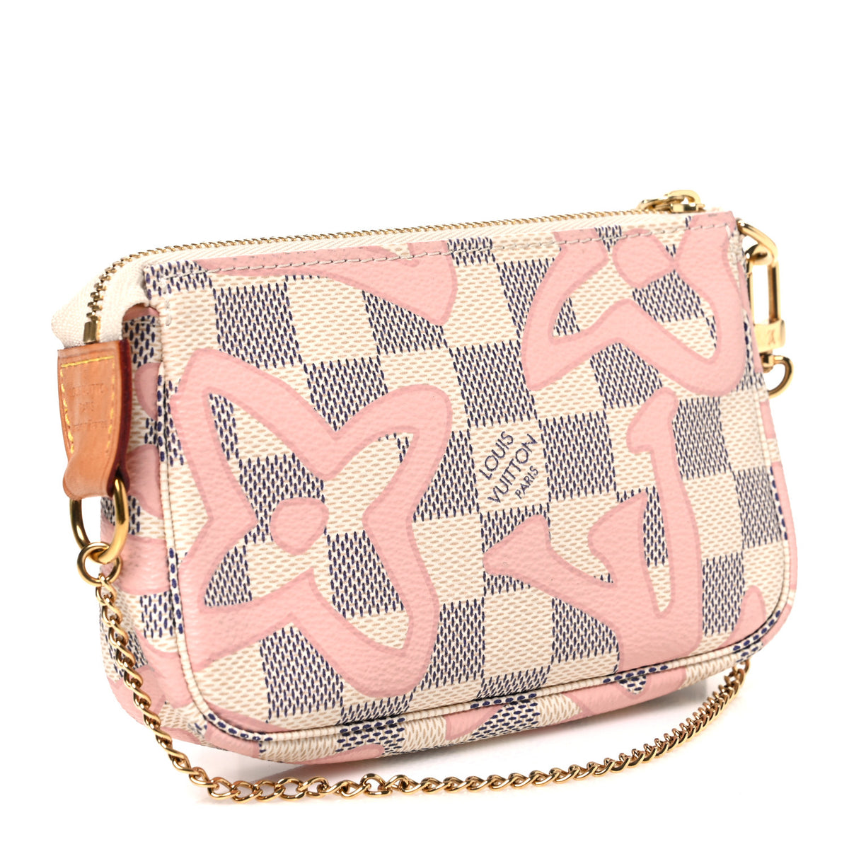 Louis Vuitton Damier Azur Tahitienne Mini Pochette Accessories 3 of 7