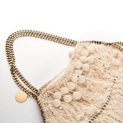 Stella McCartney Crochet Falabella Tote Egg White 12 of 12