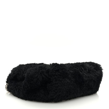 Jimmy Choo Faux Fur Madeline Mini Bag Black 4 of 8