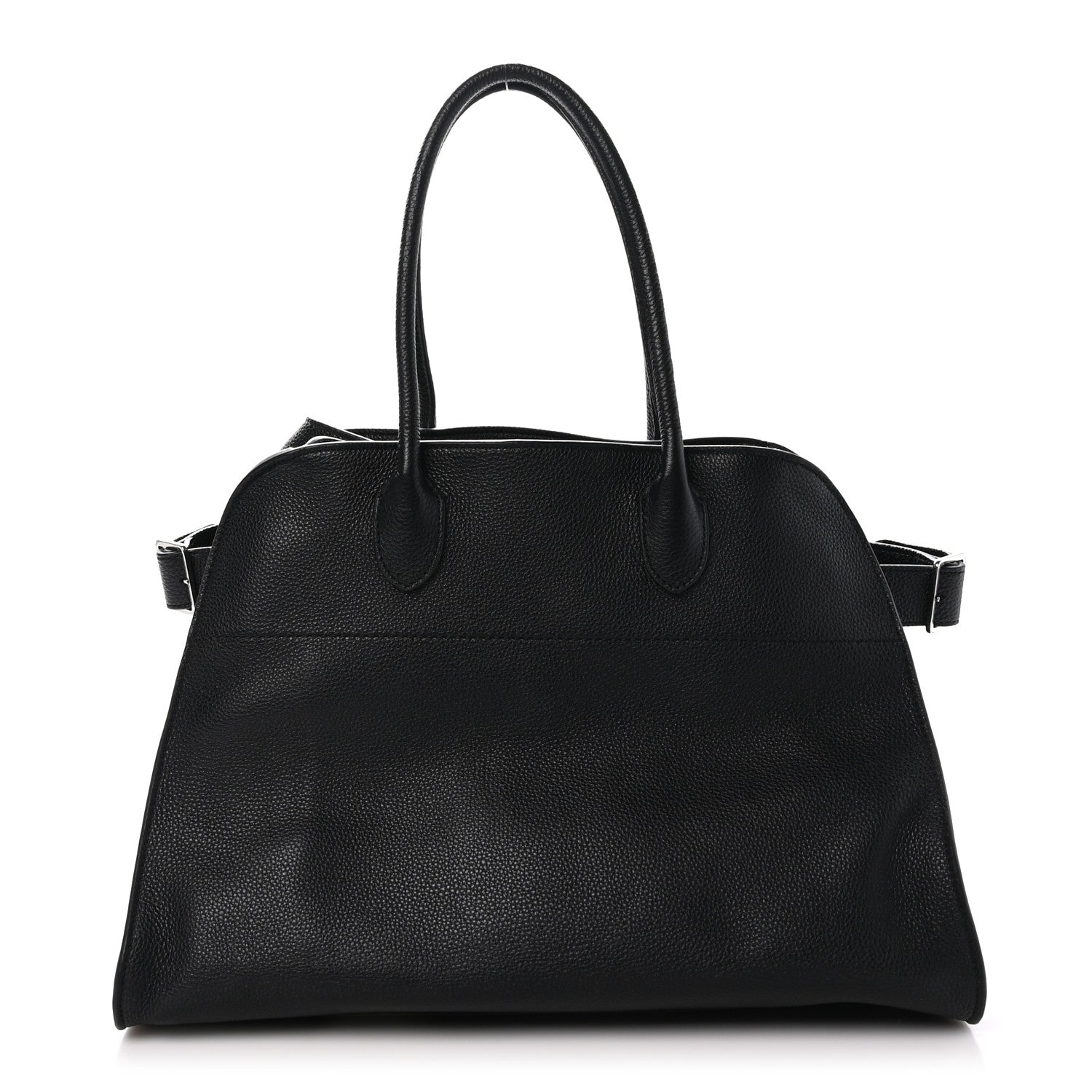 The Row Matte Grained Calfskin Soft Margaux 15 Black 1 of 11