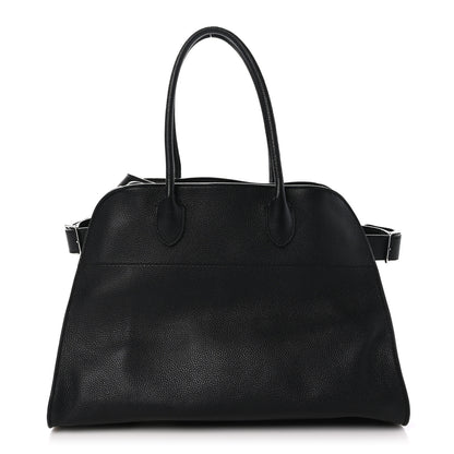 The Row Matte Grained Calfskin Soft Margaux 15 Black 1 of 11