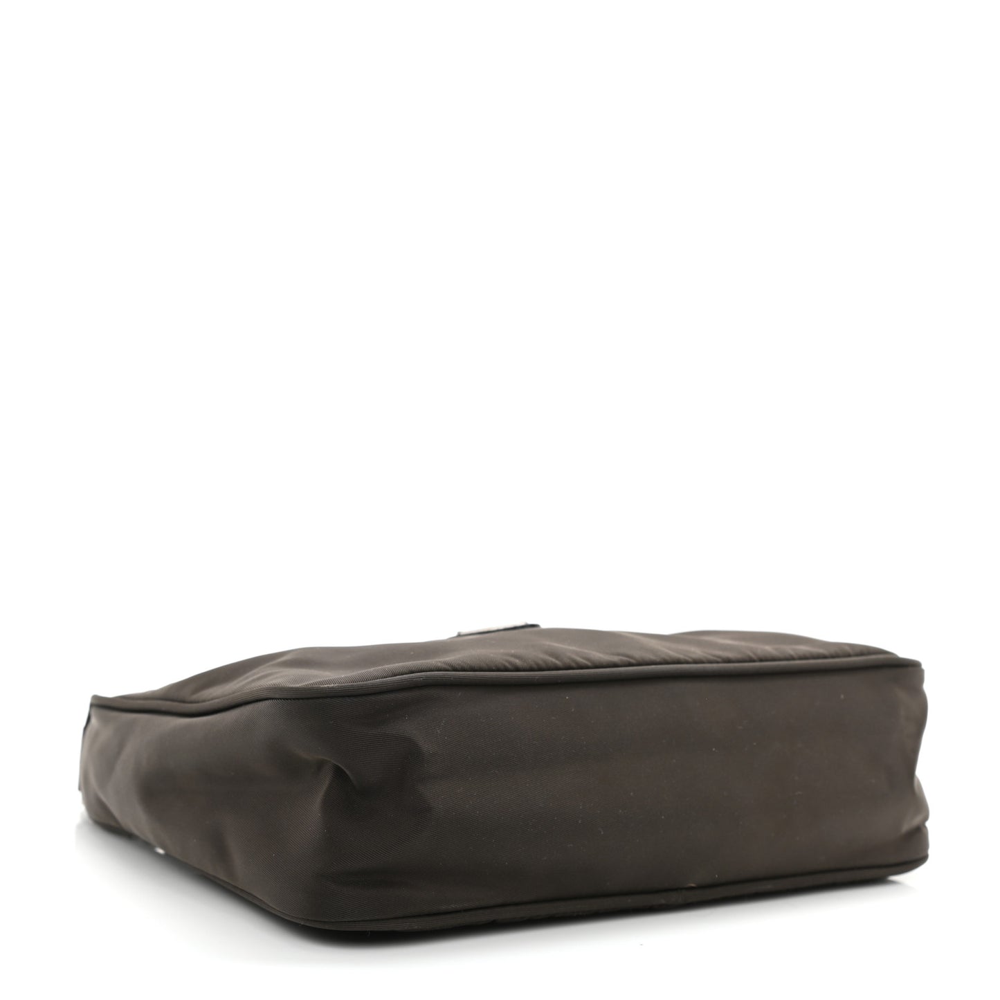 Tessuto Nylon Saffiano Shoulder Bag Ebano