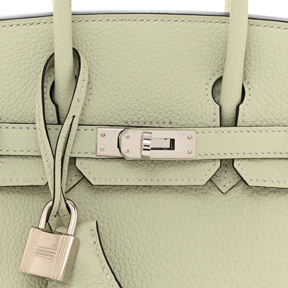Hermes Togo Birkin 25 Gris Neve 8 of 18