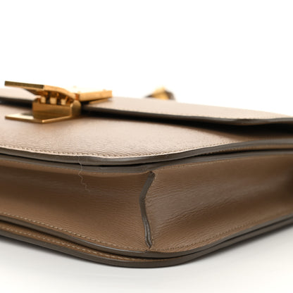 Celine Liege Calfskin Medium Classic Box Flap Bag Taupe 10 of 10