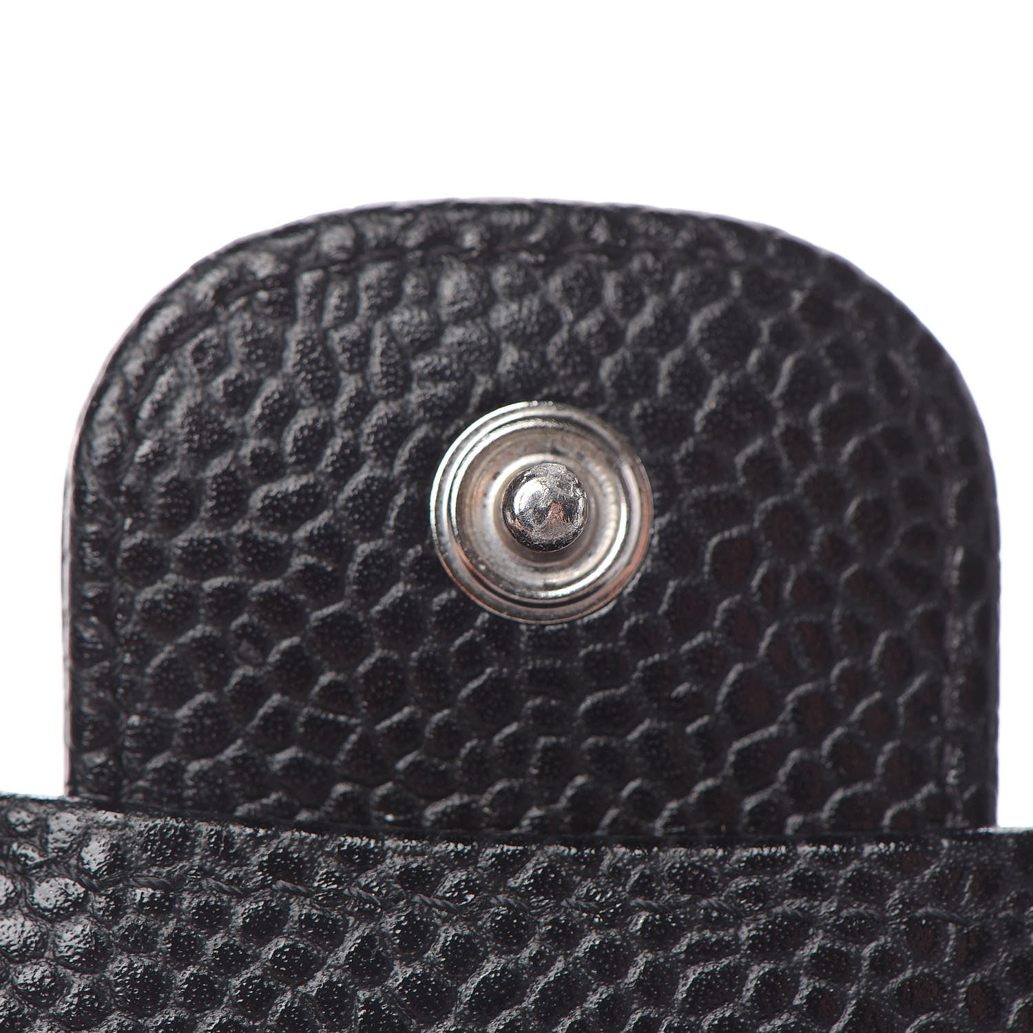 Chanel Caviar Quilted Large Gusset Flap Wallet Black 10 of 11