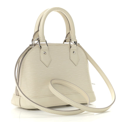 Louis Vuitton Epi Alma BB Ivory 3 of 10