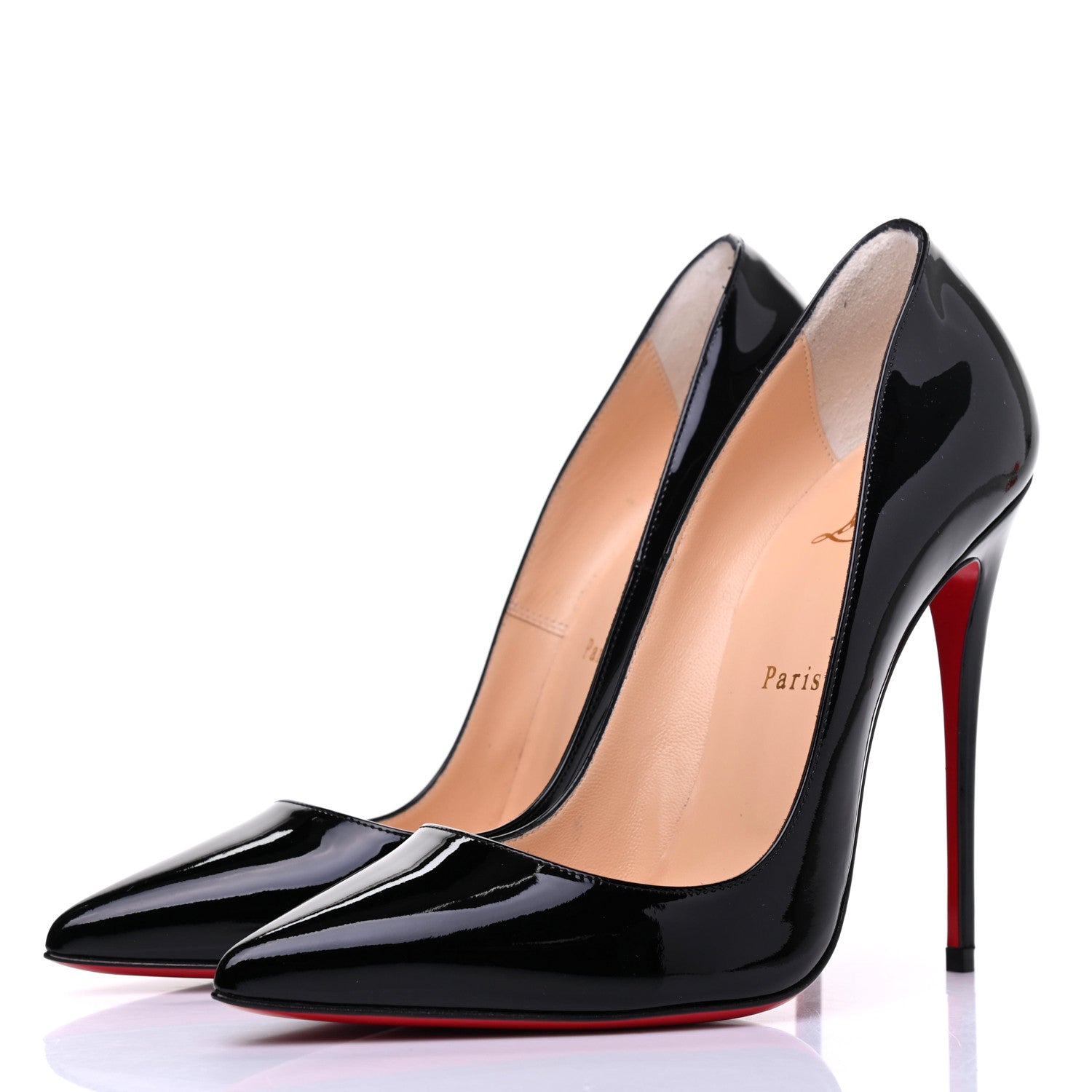 Christian Louboutin Patent So Kate 120 Pumps 39 Black 3 of 10