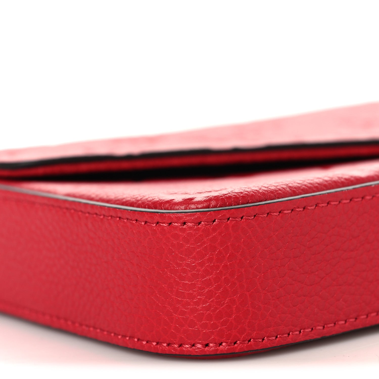Louis Vuitton Empreinte Pochette Felicie Chain Wallet Scarlet 9 of 11