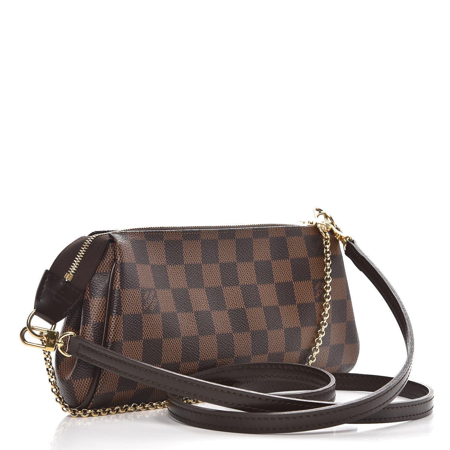 Louis Vuitton Damier Ebene Eva Clutch 4 of 9
