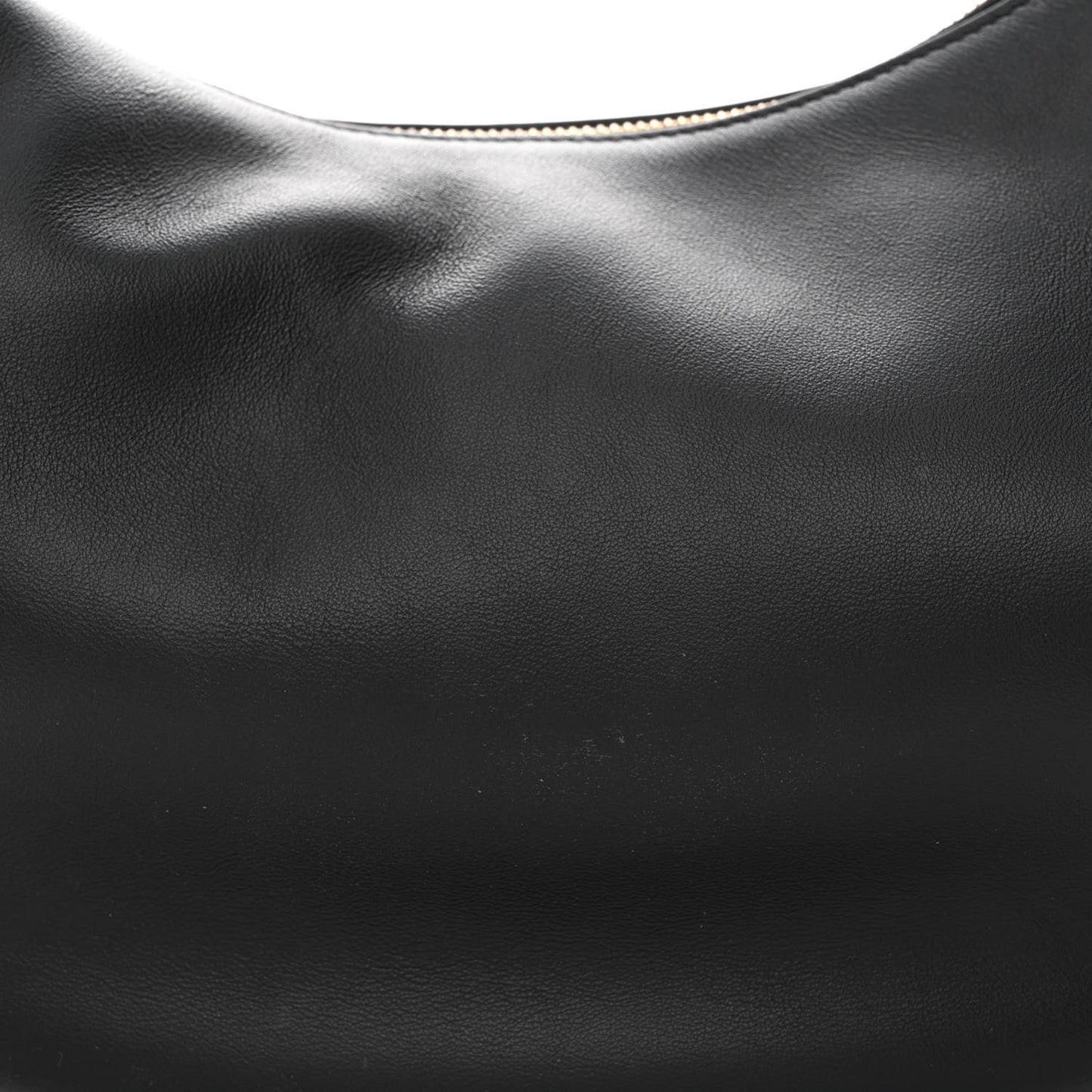 Vitello Grace Matte Medium Fendigraphy Hobo Bag Black