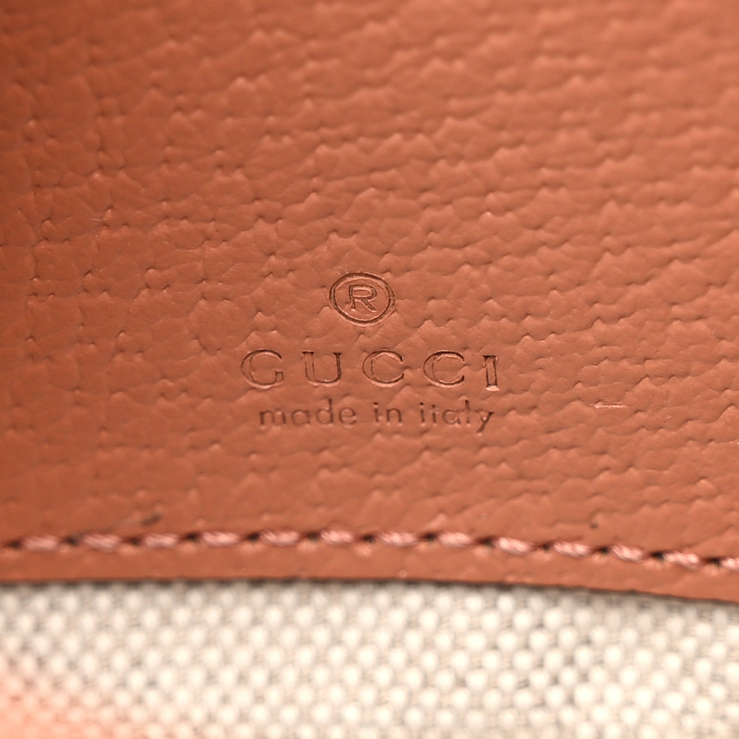 Gucci GG Supreme Monogram Textured Calfskin Web Mini Ophidia Half Moon Hobo Rose Pink 6 of 10