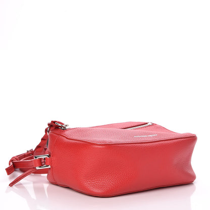 Alexander McQueen Calfskin Skull Camera Shoulder Bag Red 4 of 6